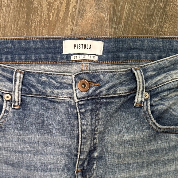 Pistola Light Blue Ankle Jeans - Picture 2 of 10